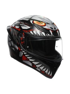 AGV Kask Integralny K1 S Lyzard Black/Grey/Red
