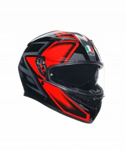 AGV Kask Integralny K3 MPLK Compound Black/ Red