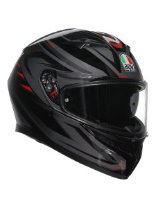 AGV Kask Integralny K3 Syth Czarno-Czerwony