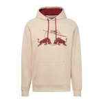 THE FLYING BULLS Bluza Z Kapturem Icon Beige