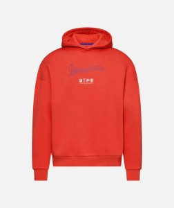 VESPA Bluza Z Kapturem Unisex Dec Flame