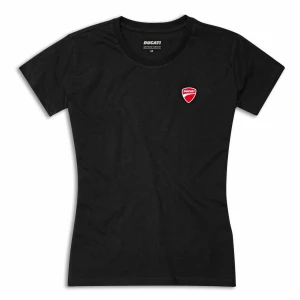 DUCATI T-Shirt Damski Icon Black