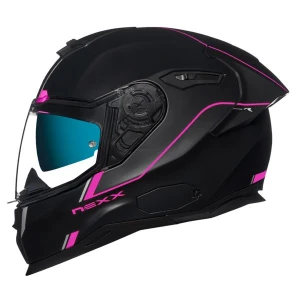 NEXX Kask Integralny SX.100R Frenetic Pink Black Matt