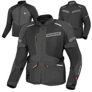 SHIMA Kurtka Motocyklowa Tekstylna Alpha Black