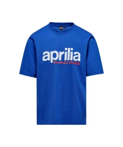APRILIA Racing T-Shirt Męski Colorful Logo Blue