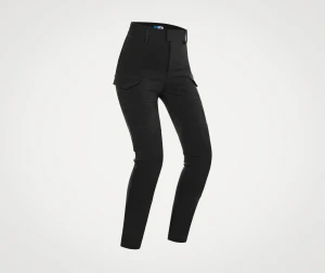 PMJ Spodnie Motocyklowe Jeansowe Damskie Sidney Black