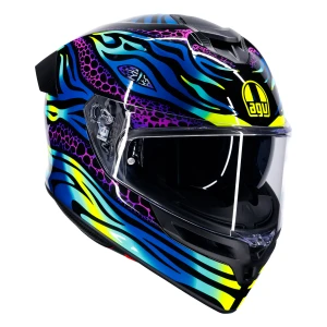 AGV Kask Integralny K5 Viverna Blue/Purple/Lime